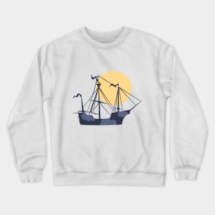 La Gallega Ship Crewneck Sweatshirt